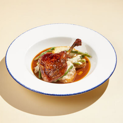 Утка конфи с трюфельным картофелем в Plov Project по цене 650 ₽