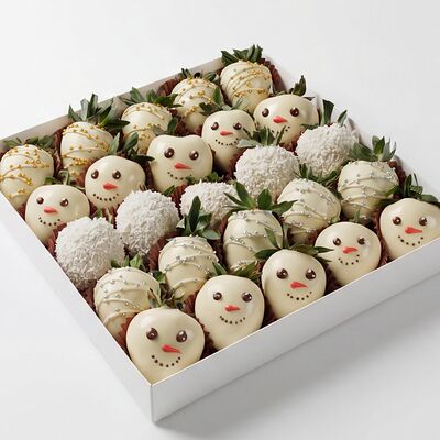 Клубника в шоколаде Снеговики L в Клубника в шоколаде VeryBerryLab по цене 6890 ₽