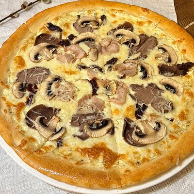 Пицца Фирменная Шеф Пушкин в Шеф Пушкин по цене 870 ₽