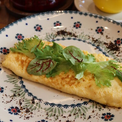 Французский омлет с сыром Скаморца в Сыроварня по цене 490 ₽