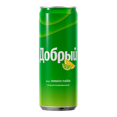 Добрый Лимон-Лайм 0,33 в #ЛАВАШ по цене 180 ₽