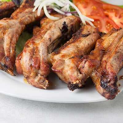 Шашлык из свиных ребер в У Цоло по цене 2620 ₽