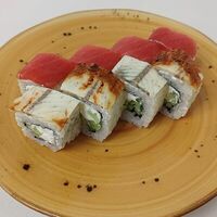 Тунец с Угрем Ролл Дуэт в Sushi & Shef