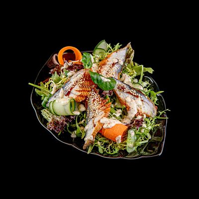 Унаги Сарада в Kuma to Sakana по цене 450 ₽