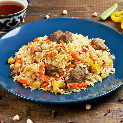 Плов с говядиной в Шаурма и Гриль по цене 500 ₽