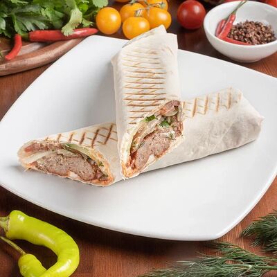 Люля-кебаб из свинины в лаваше в Шашлычкофф по цене 330