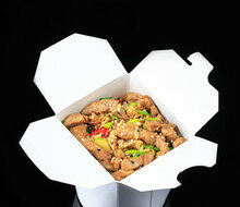 Wok рис со свининой в Не скажу, где Я по цене 540 ₽