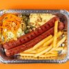 Hot Dog На тарелке с курицей в Not Only Shawa по цене 360