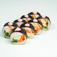 14. Футомаки с омлетом, лососем и чукой (8 шт.) в ЁБИСАН