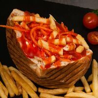 Шаверма вегетарианская с картофелем фри в Шаурма Arabi