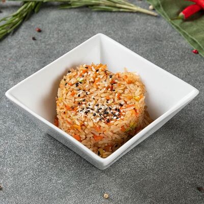 Рис с овощамив Котлета по цене 290 ₽