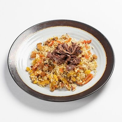 Праздничный плов в Осетинские пироги от Бирюзы по цене 790 ₽