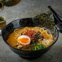 Рамен с рубленым вагю в Tottori