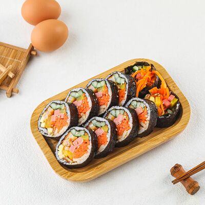 Кимбап с жареной свининойв Рисарт по цене 660 ₽