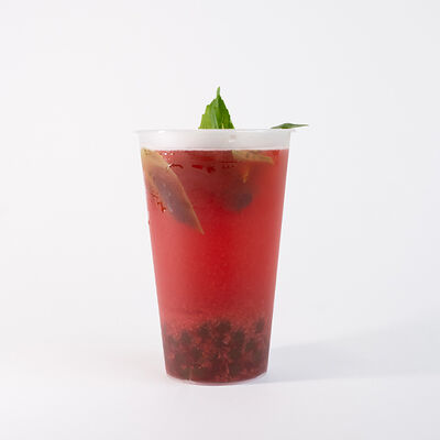 Бабл клубничный на чае в Crispy Pizza по цене 650 ₽