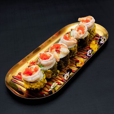 Итальянский ролл с креветками в Сеул по цене 650 ₽