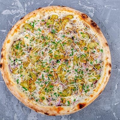 Медведь с огурчиком и горчицей в Пицца у слона по цене 1150 ₽