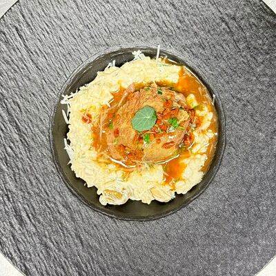 Ризотто с трюфелем и белыми грибамив Западный сад ! по цене 950 ₽