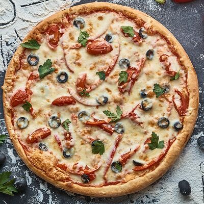 Пицца Вегетариана фреш в Да! Ёж! Пицца! по цене 790 ₽