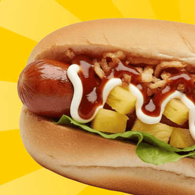 Хот-Дог BBQ свинина-говядина в Горчица по цене 312 ₽