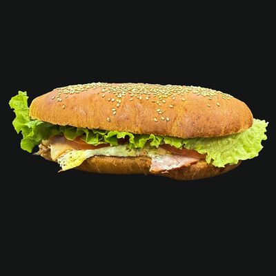 Сэндвич с беконом и яйцом в Булка и Мясо по цене 460 ₽