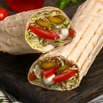 Шаурма Веган с моцареллойв The shawarma по цене 480 ₽