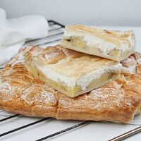 Пирог с творогом и бананом средний в SV pies