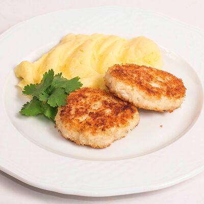 Котлеты куриные с пюре в Мушмула по цене 159