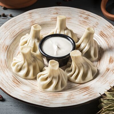 Мини-хинкали в PRO.Хинкали by Novikov по цене 330 ₽