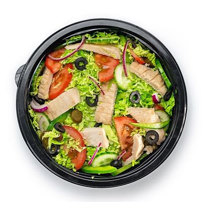 Салат Цезарь с куриной грудкой в Subway по цене 420 ₽