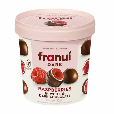 Малина в белом и темном шоколаде Franui 150 г в Гурмэтика по цене 1499 ₽