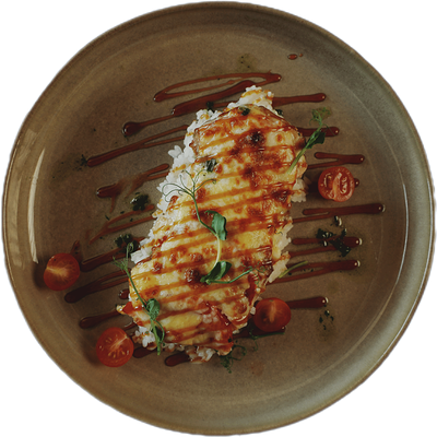 Нежное филе цыпленка на рисовой подушке в San-Pizzerino по цене 790 ₽