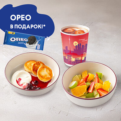 Детский завтрак с сырниками в Шоколадница по цене 890 ₽