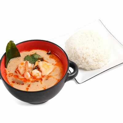 Том ям с морепродуктами и рисом в Тайские рисоварни Soi7 по цене 750 ₽