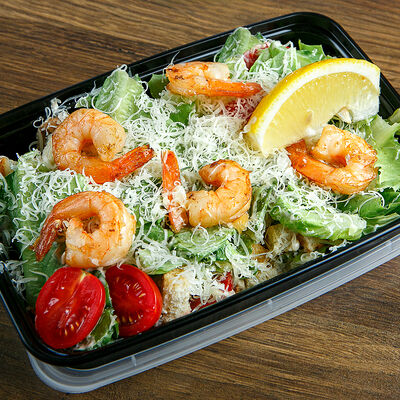 Цезарь с креветками в Чача по цене 700 ₽