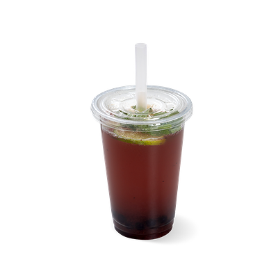 Бабл-лимонад Ягодный с базиликом 0.5 в Автосуши по цене 358 ₽