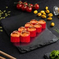 Запеченный ролл со снежным крабом До до в Веселый Самурай SUSHI PREMIUM