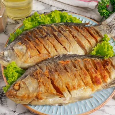 Жареный карась в УЗБЕЧКА N1 по цене 4086 ₸