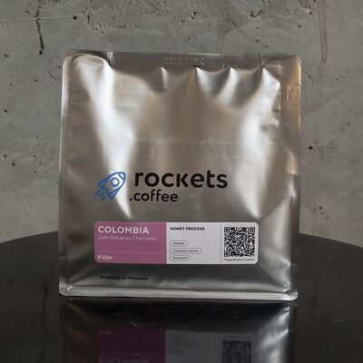 Кофе Rockets Colombia Juan Eduardo Chamorro в зернах в Pack по цене 1365 ₽