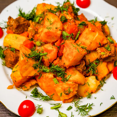 Жаркое из говядины в Эра Вкуса по цене 340 ₽