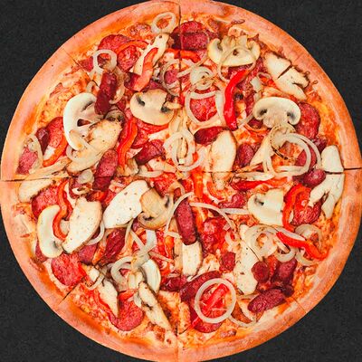 Пицца Мясной Ералаш в Prima Storia по цене 820 ₽