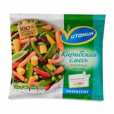 Замороженные овощи Карибская смесь в Азбука Вкуса Экспресс Меню по цене 172 ₽