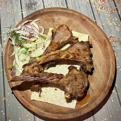 Шашлык из бараньего антрекота в Старый Город по цене 908 ₽