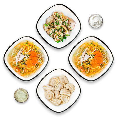 Комбо обед welcome в Лепим и варим по цене 1849 ₽