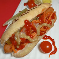 Хот-дог в Экспресс-пекарня