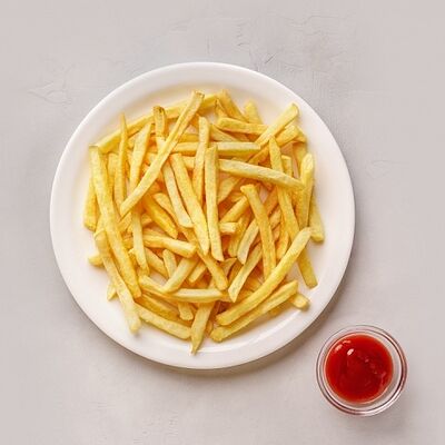 Картофель фри с кетчупом в BEERMAN&Schlitz по цене 250 ₽