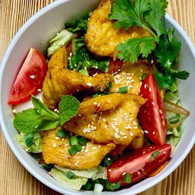 Цыплёнок с овощами стир фрай в Умами по цене 670 ₽