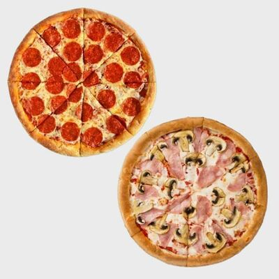 2 пиццы средние в Fixxroll по цене 2100 ₽