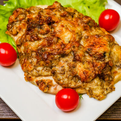 Куриное филе под жульеном в Эра Вкуса по цене 230 ₽