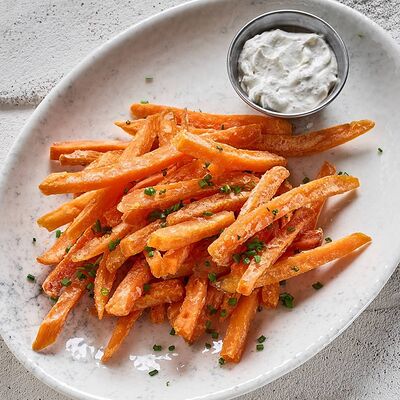 Батат фри с крем-чизом в Meet.Point по цене 380 ₽